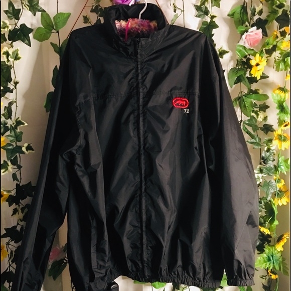 Men’s Ecko Unlimited windbreaker. Cool graphics 🖤 - Picture 2 of 7